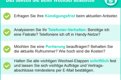 Telefonanbieter wechseln: Kompliziert war gestern – Top Preisvergleich